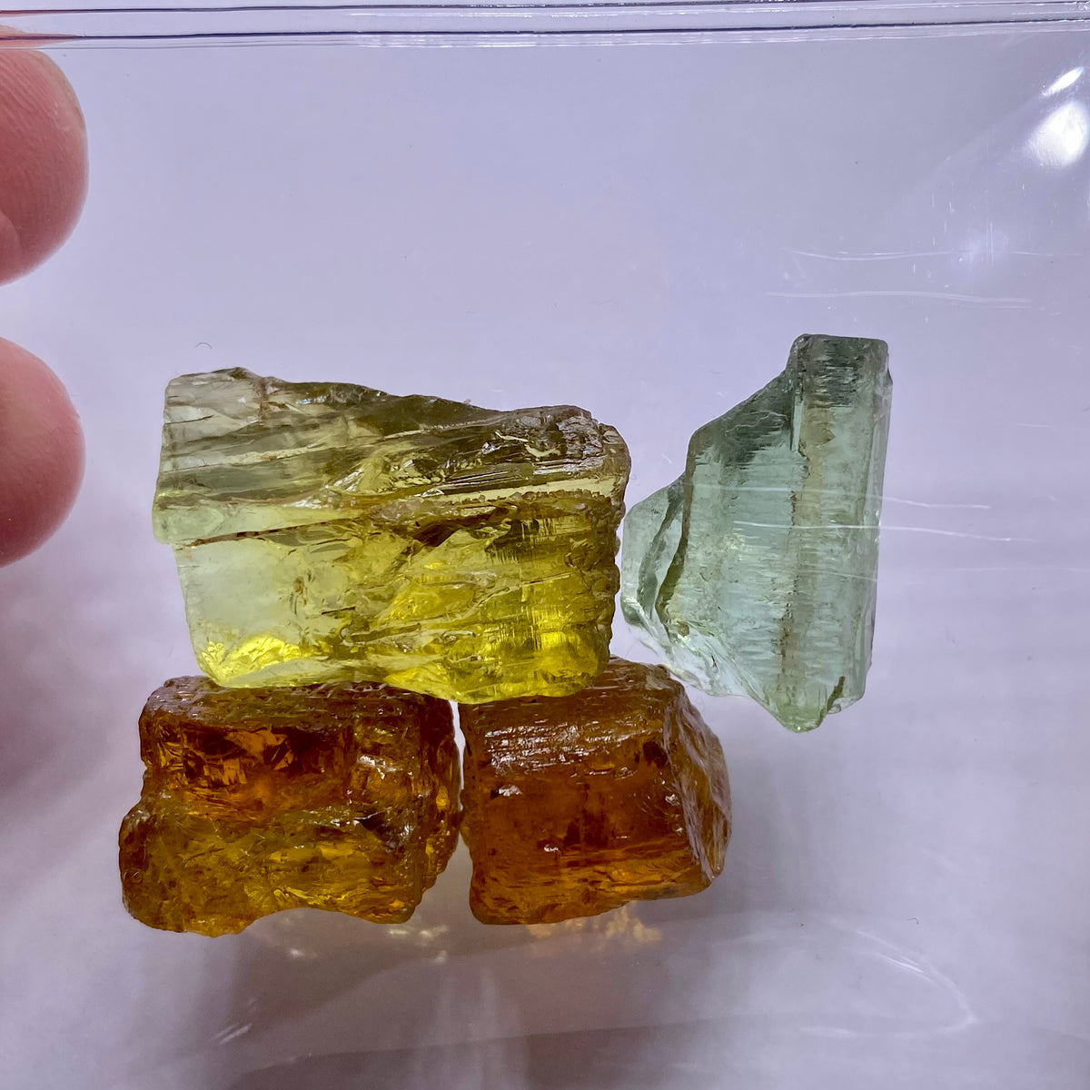 Mixed Beryl - Green Walking Stick Mine, Zimbabwe