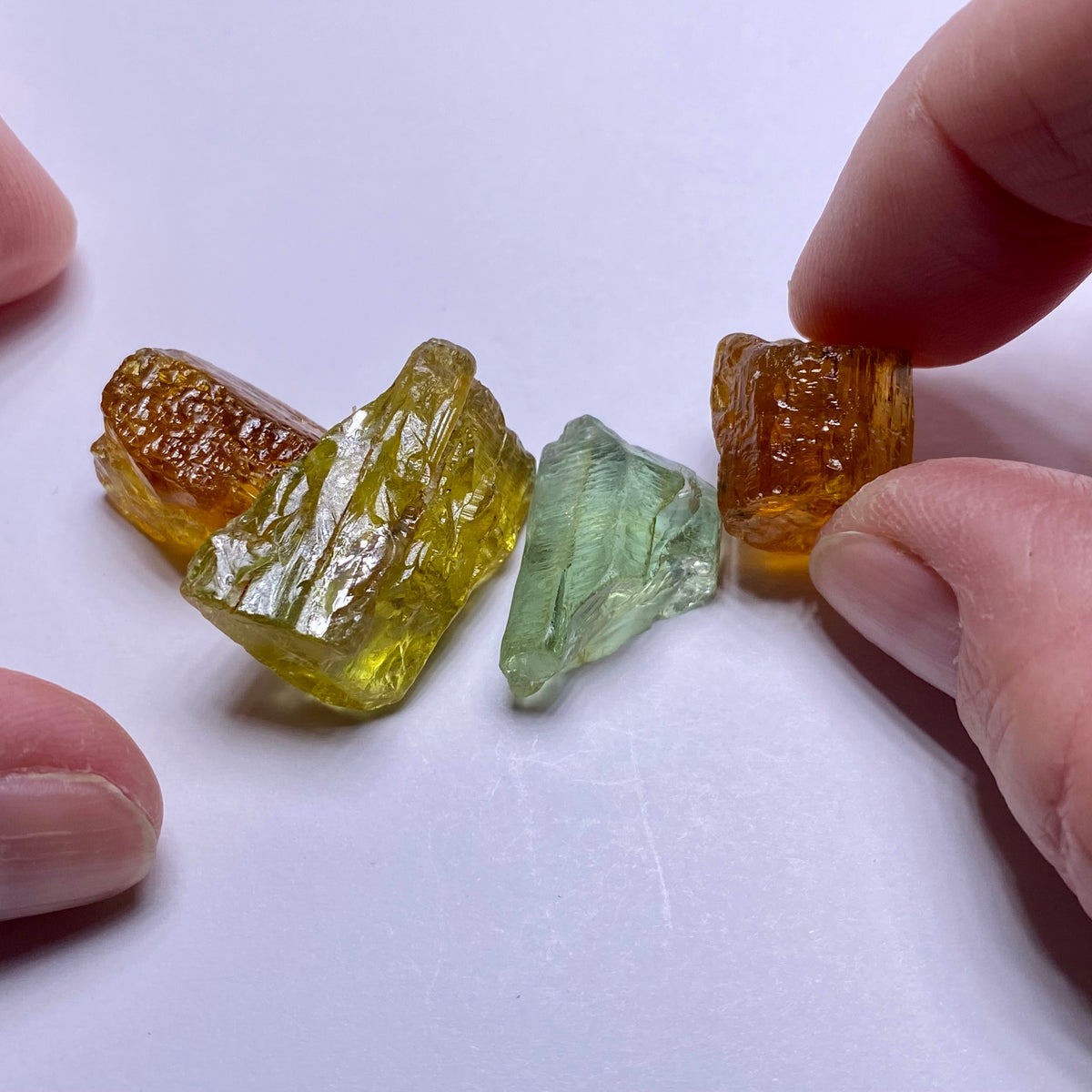 Mixed Beryl - Green Walking Stick Mine, Zimbabwe