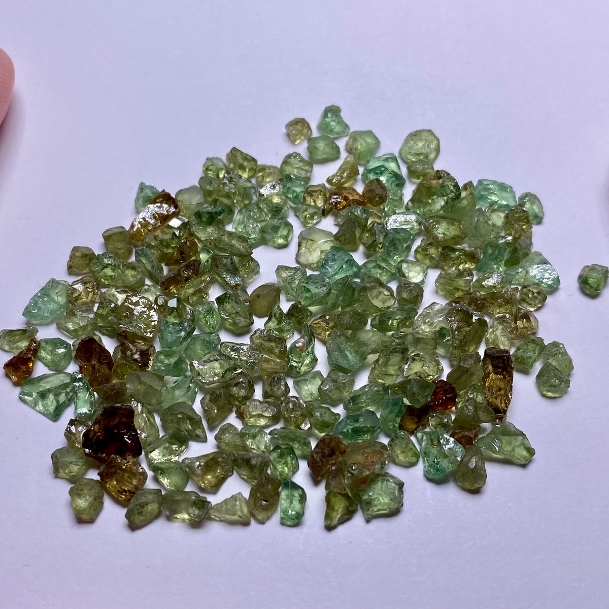 Demantoid Garnets- Namibia