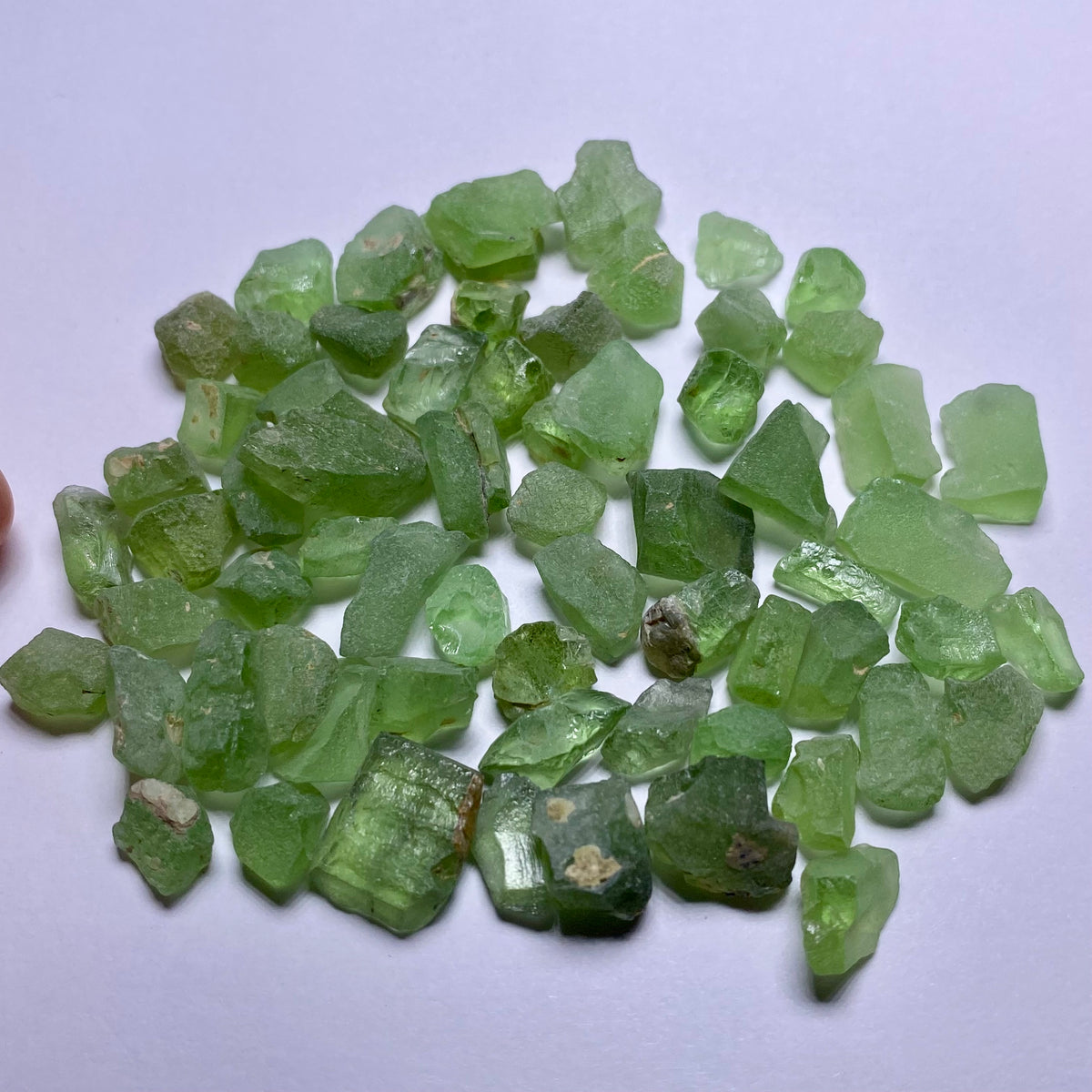 Peridot - Mogok, Burma