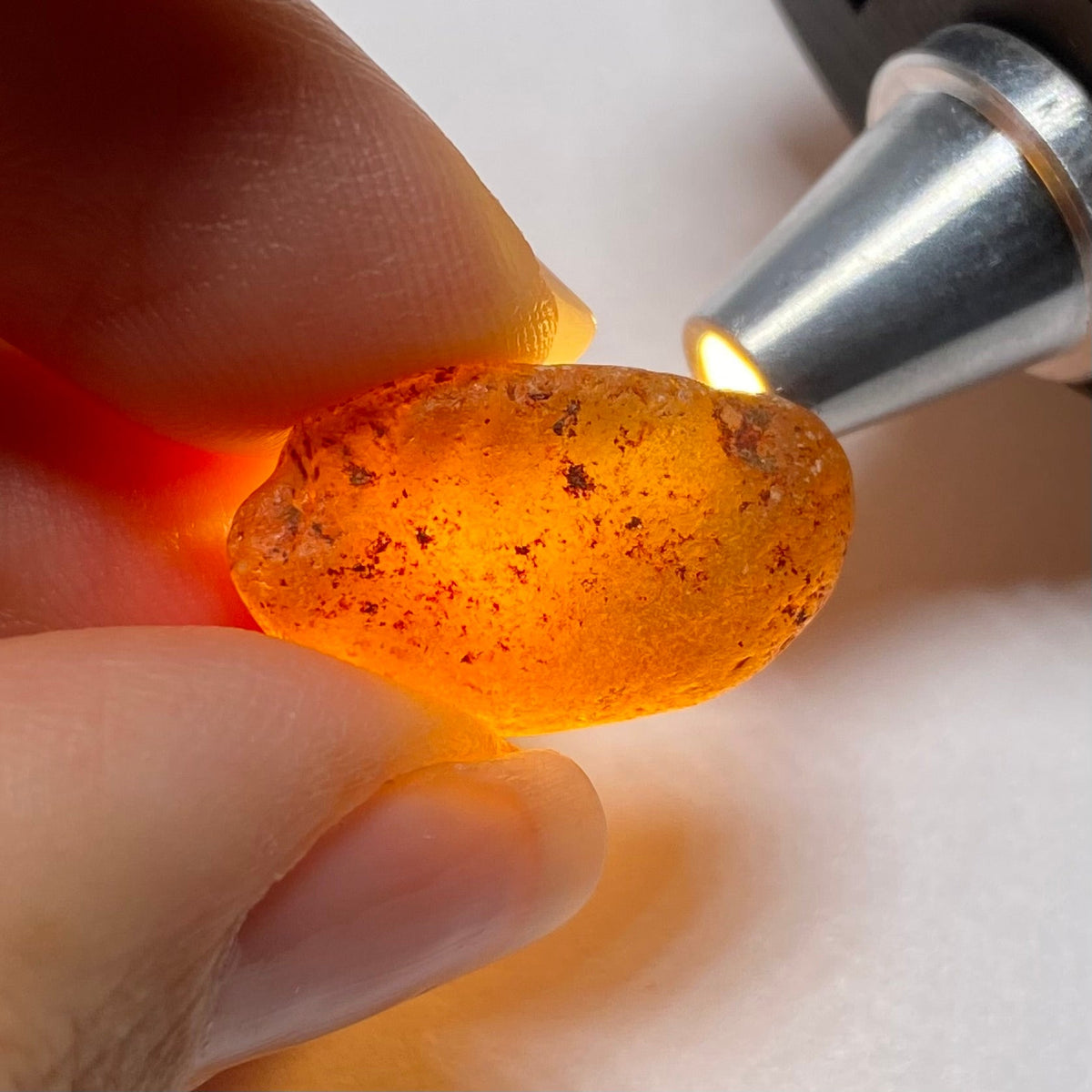 Orange Zircon - Tanzania