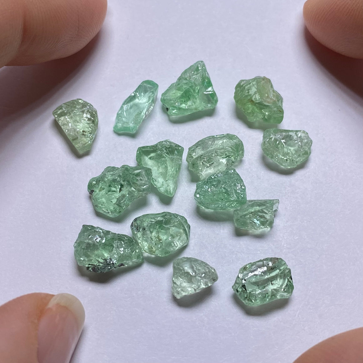 Merelani Mint Garnets