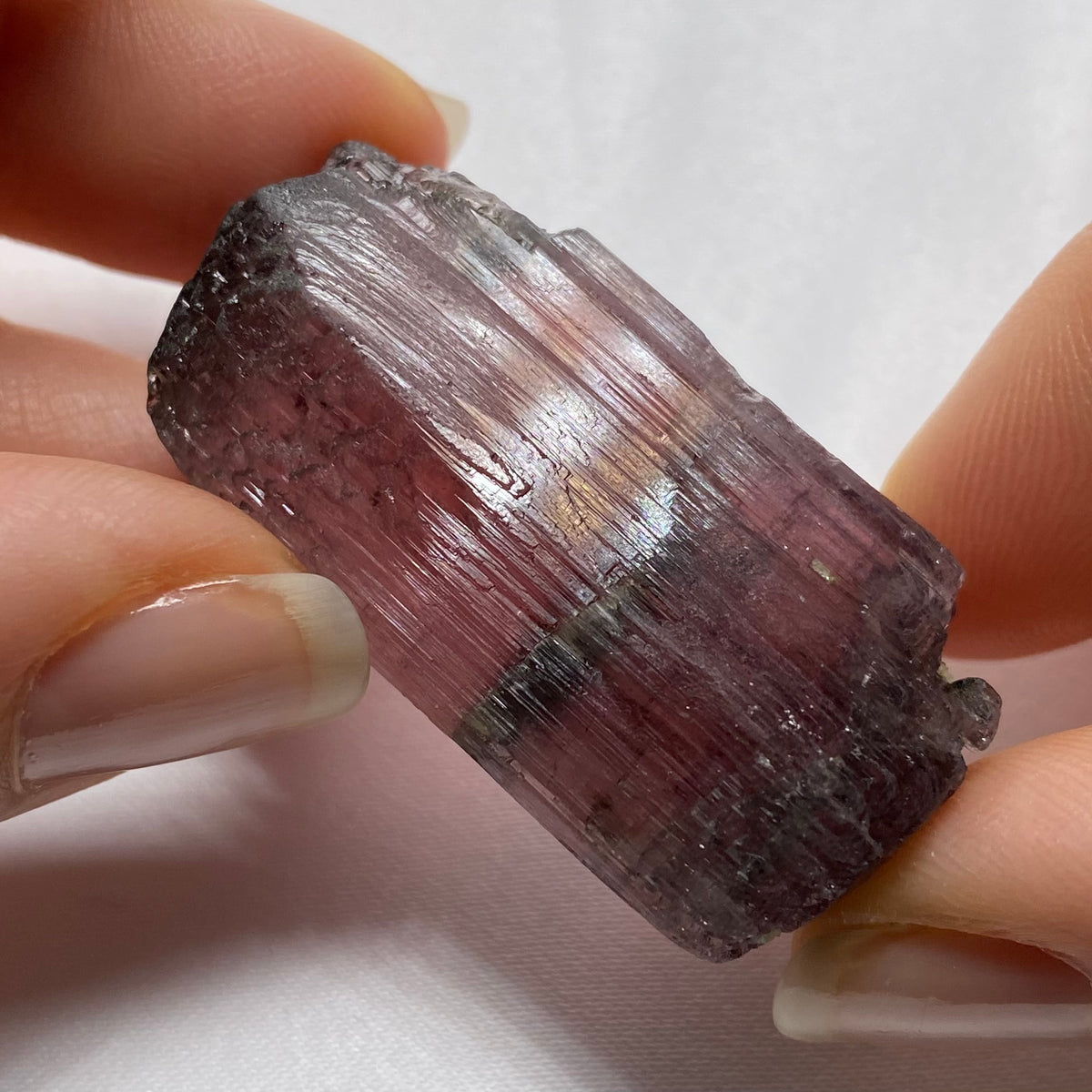 Etched Tourmaline Crystal - Brazil