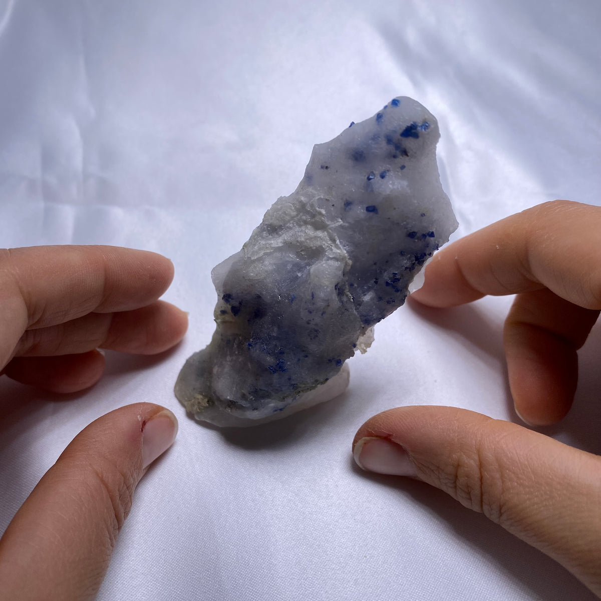 Cobalt Spinel Crystals on matrix from An phu, Luc Yen, Vietnam
