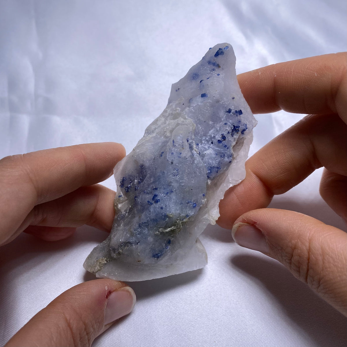 Cobalt Spinel Crystals on matrix from An phu, Luc Yen, Vietnam