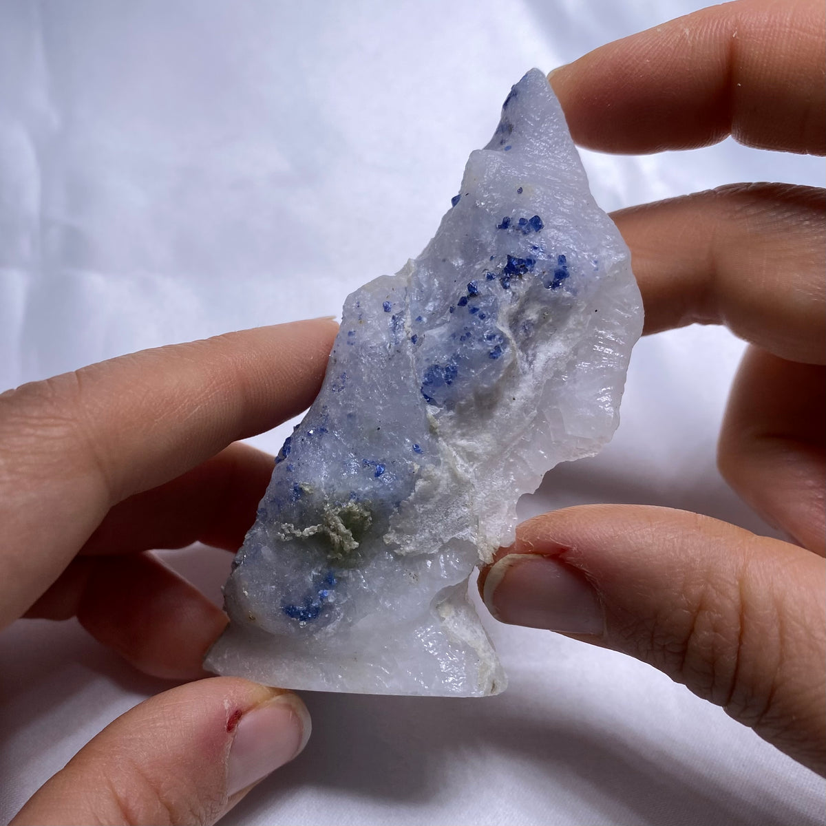 Cobalt Spinel Crystals on matrix from An phu, Luc Yen, Vietnam