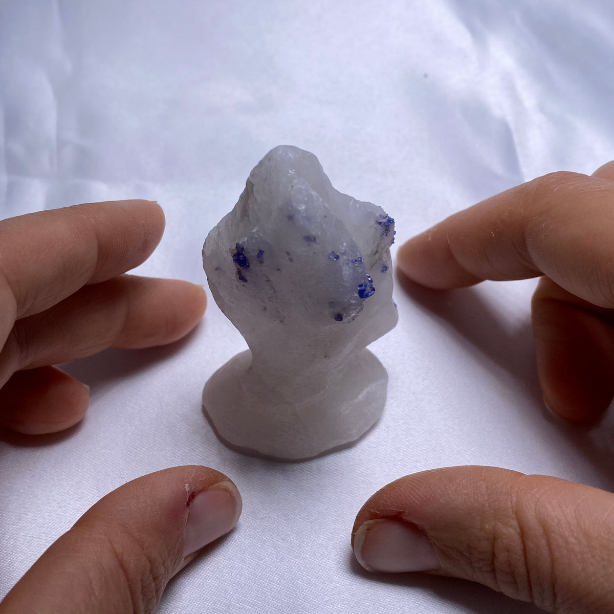 Cobalt Spinel Crystals on matrix from An phu, Luc Yen, Vietnam