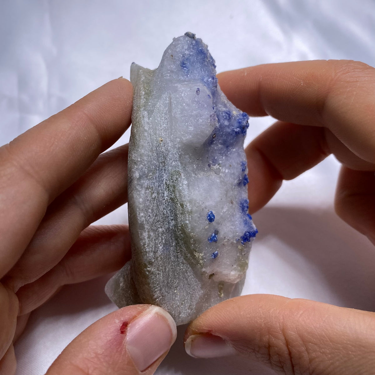 Cobalt Spinel Crystals on matrix from An phu, Luc Yen, Vietnam