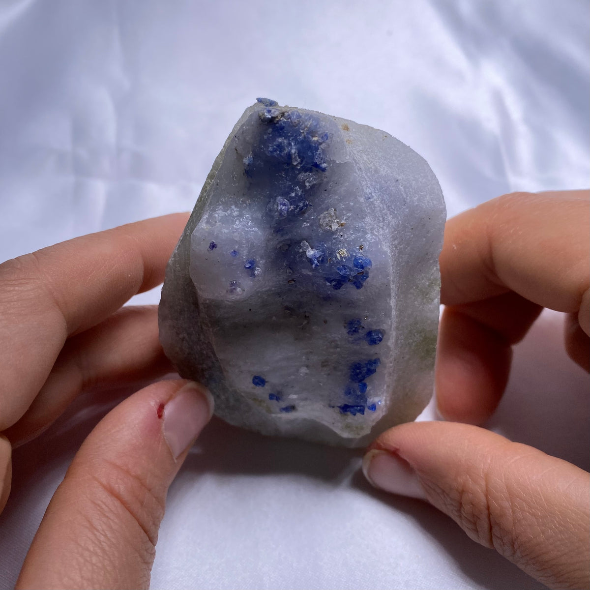 Cobalt Spinel Crystals on matrix from An phu, Luc Yen, Vietnam