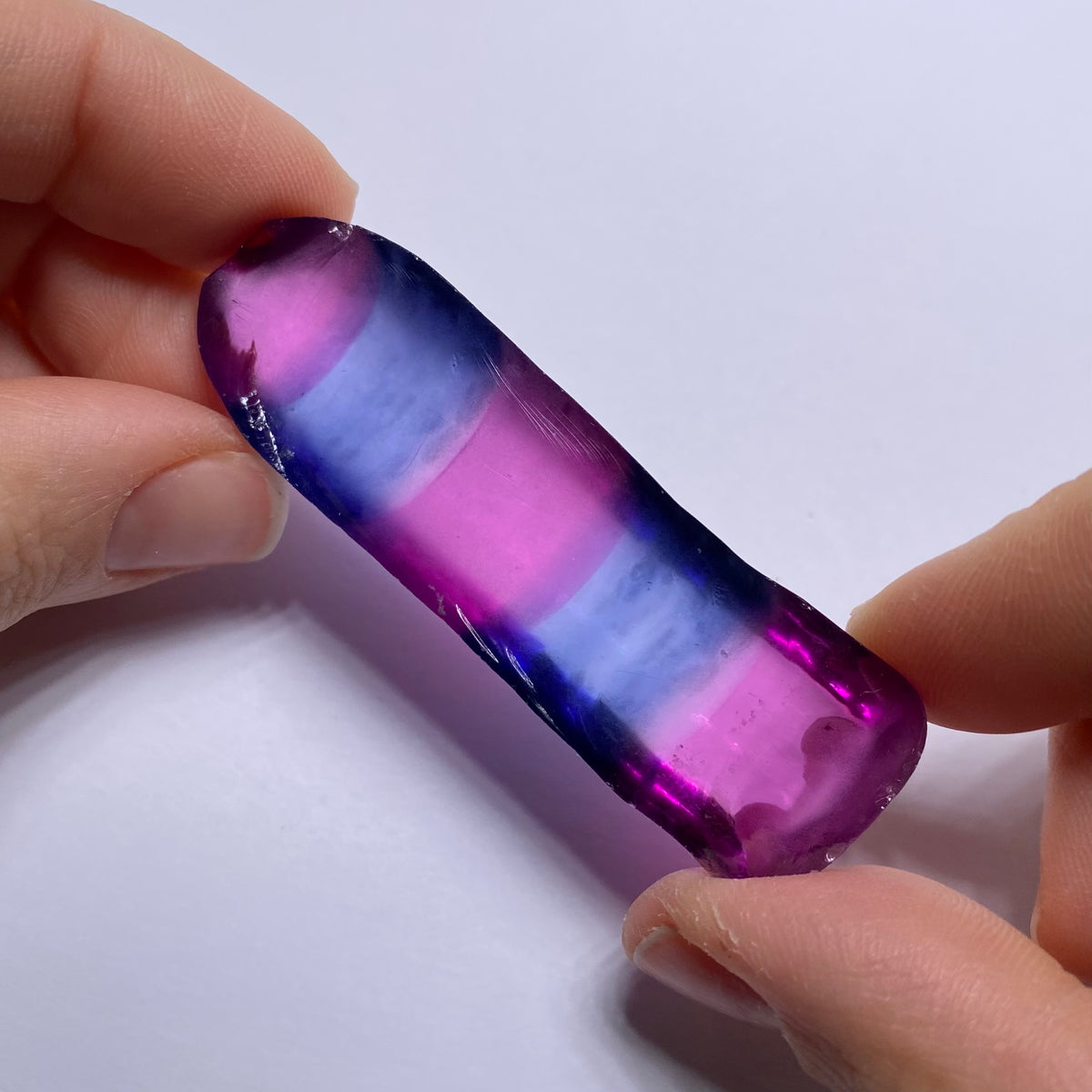 Bi-Color Synthetic Corundum