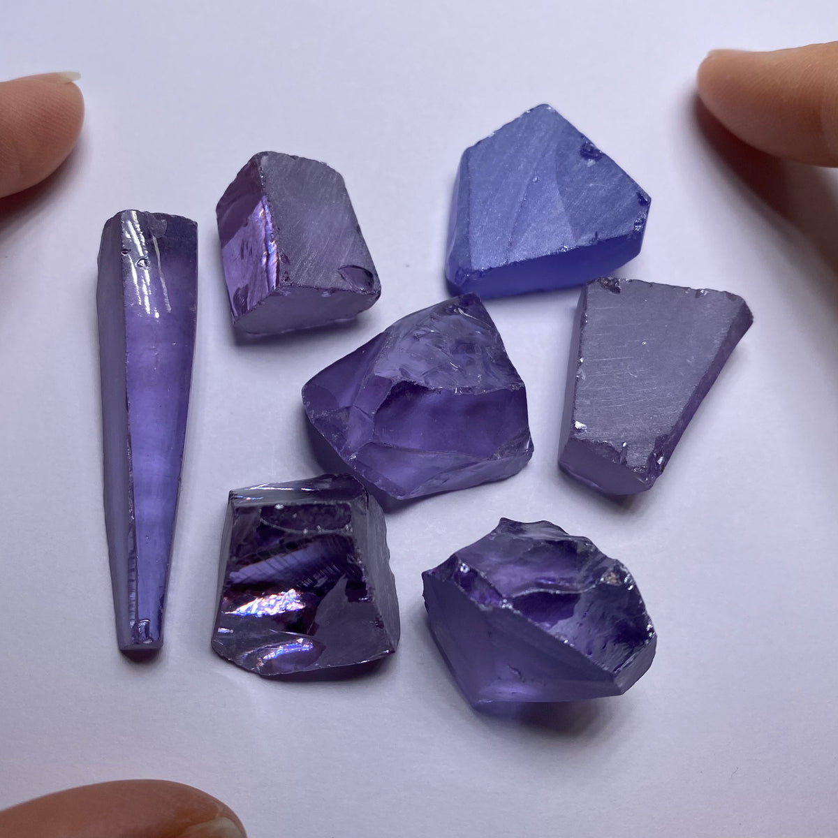 #4 Color Shift CZ Pink/Blue/Purple