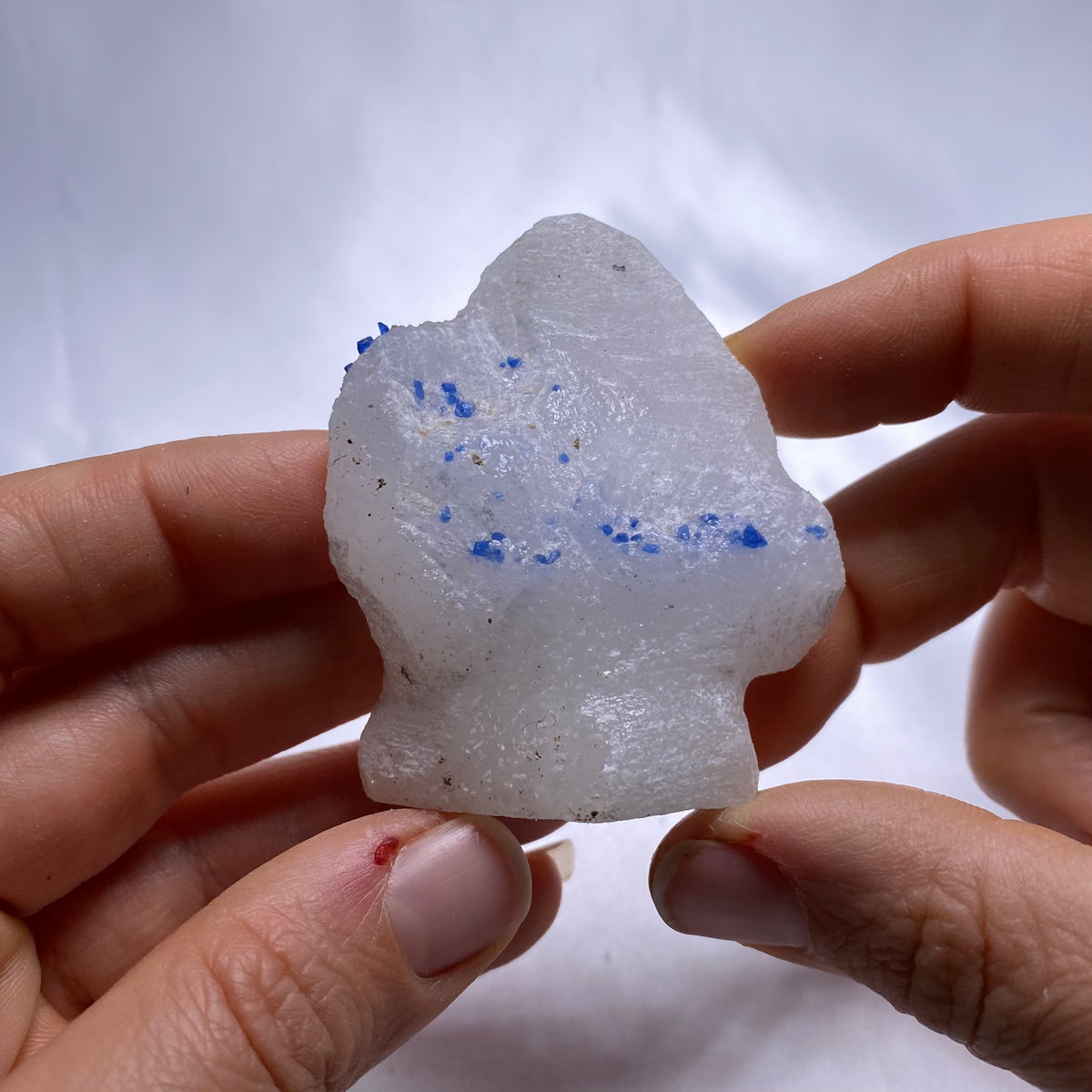 Cobalt Spinel Crystals on Quartz - An phu, Luc Yen, Vietnam
