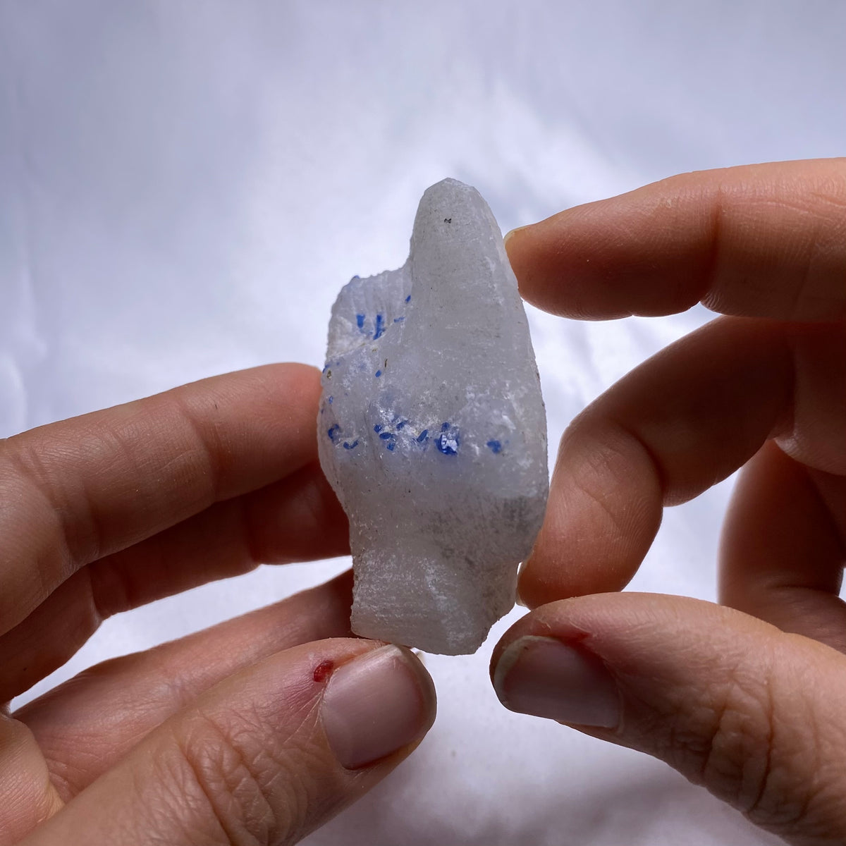 Cobalt Spinel Crystals on Quartz - An phu, Luc Yen, Vietnam