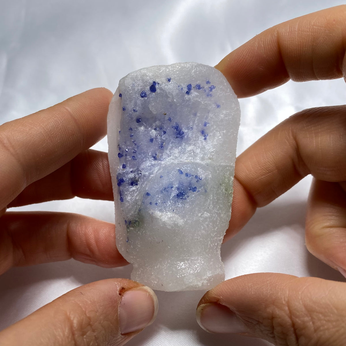 Cobalt Spinel Crystals on matrix from An phu, Luc Yen, Vietnam