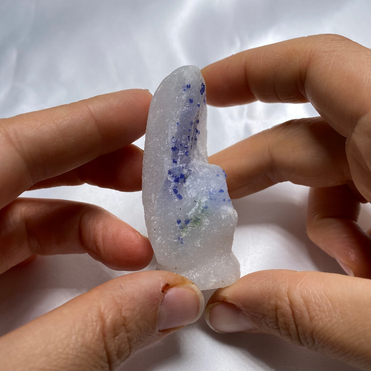 Cobalt Spinel Crystals on matrix from An phu, Luc Yen, Vietnam