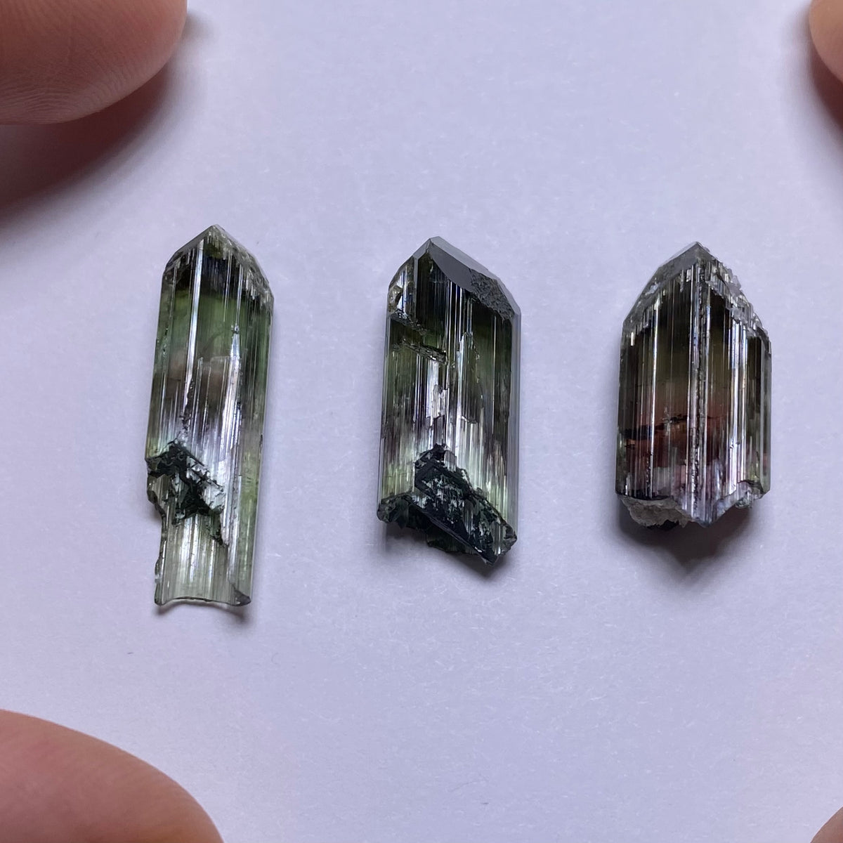 Cat&#39;s Eye Tourmaline Crystals -Brazil