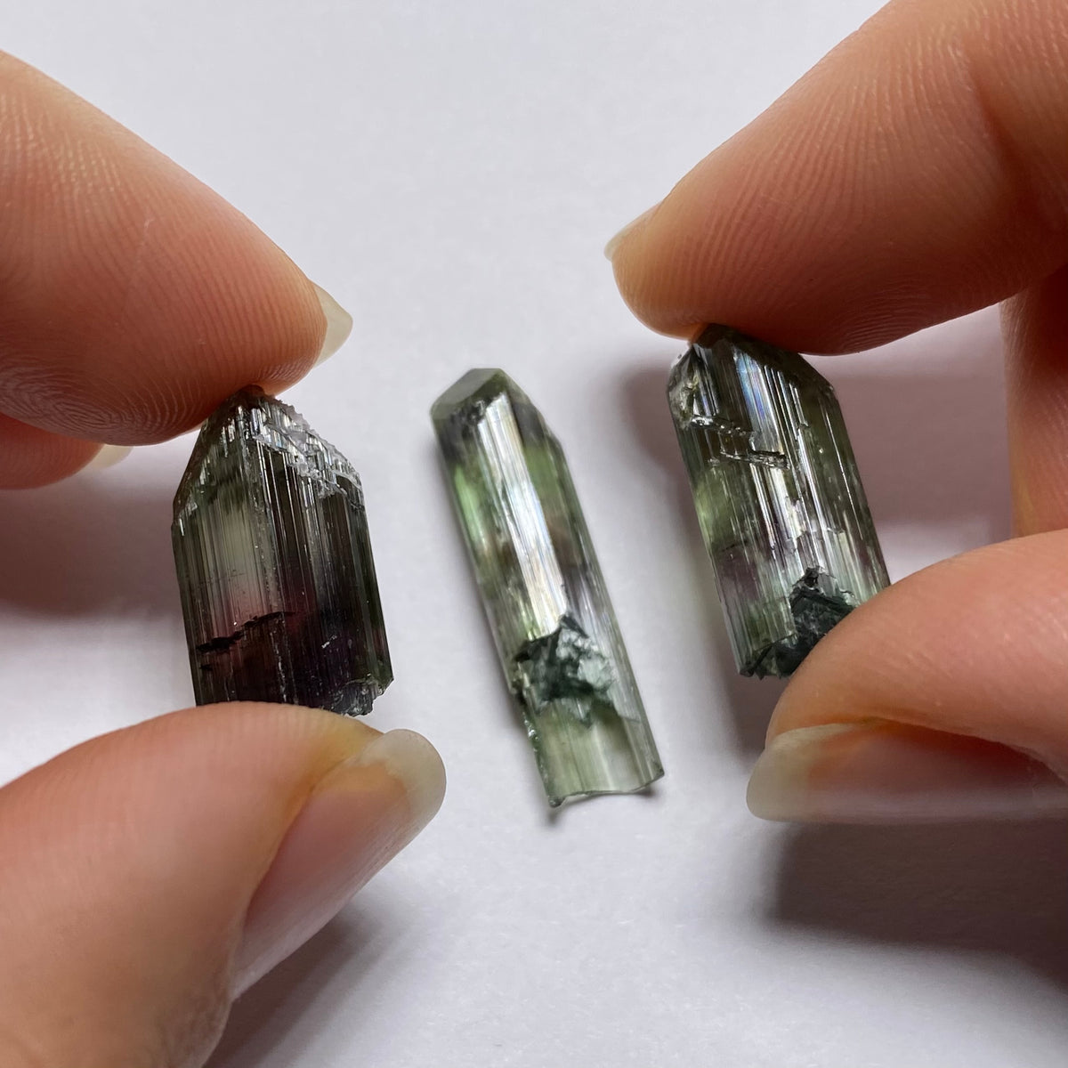 Cat&#39;s Eye Tourmaline Crystals -Brazil