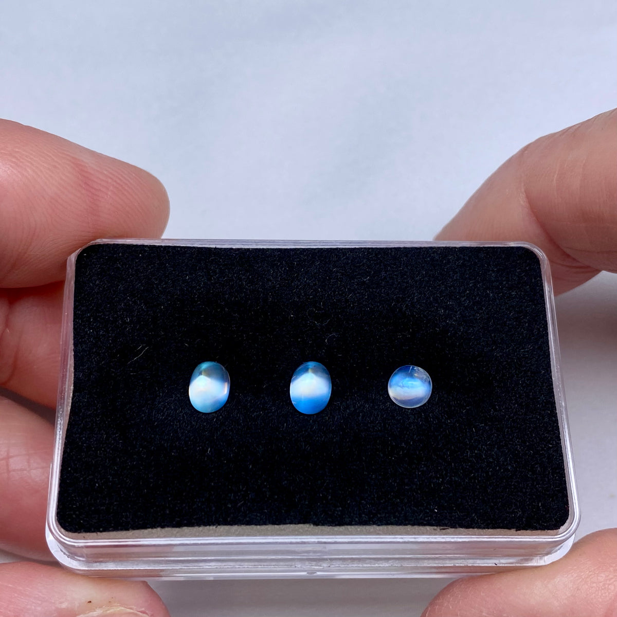 Blue Moonstones - Burma