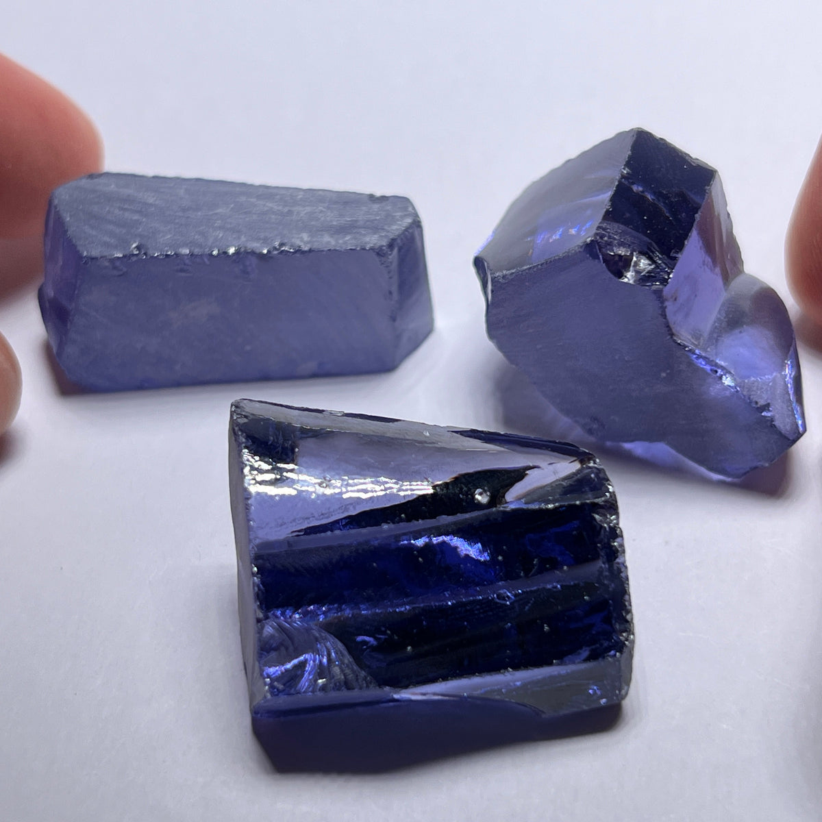 Light Tanzanite Cubic Zirconia