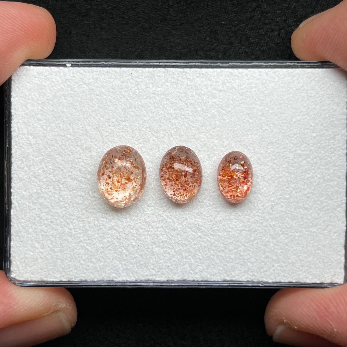 Illusion Sunstone Cabochons
