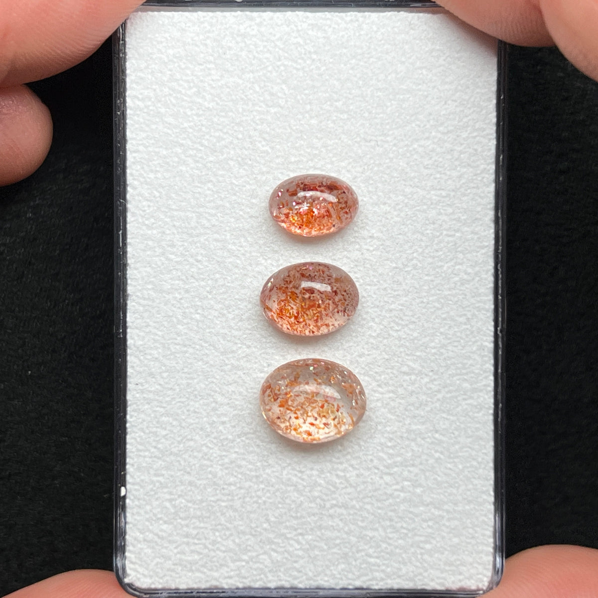 Illusion Sunstone Cabochons