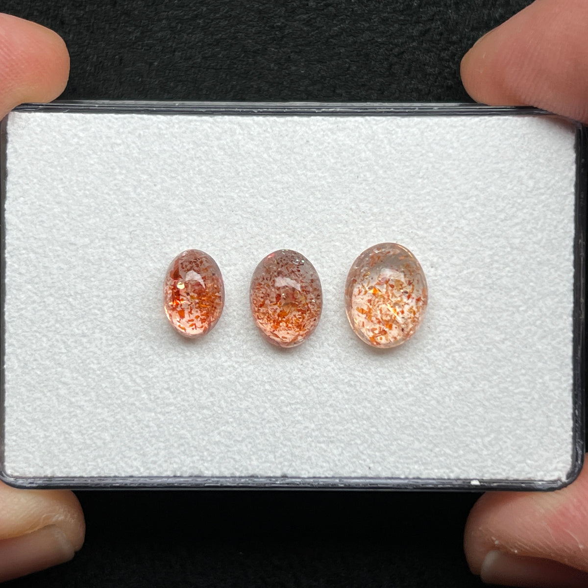 Illusion Sunstone Cabochons