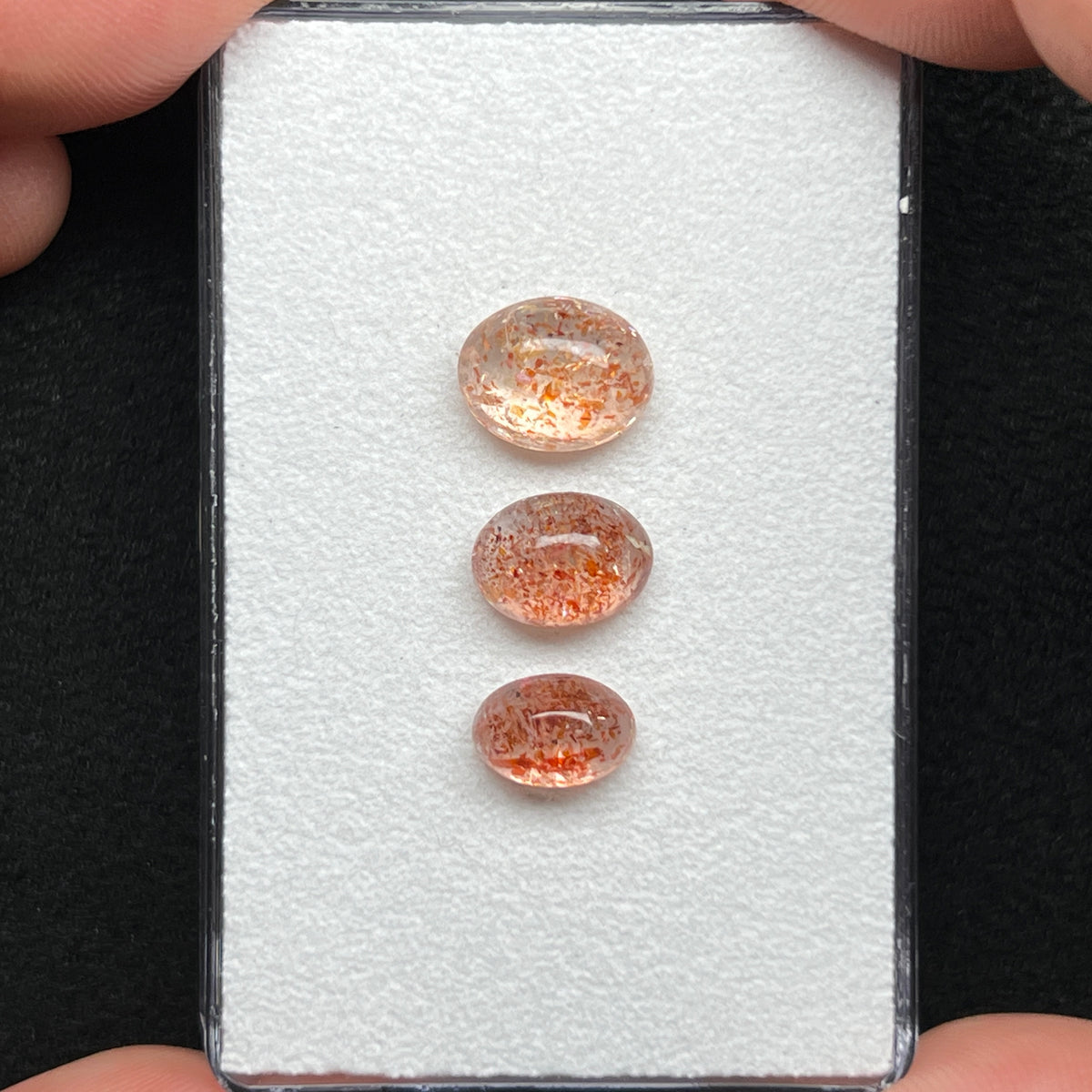 Illusion Sunstone Cabochons
