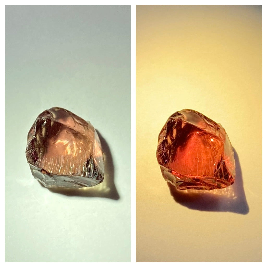 Color Change &amp; UV Reactive Garnet - Tanzania