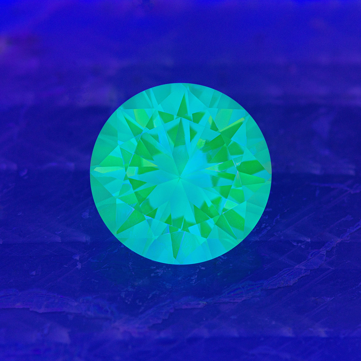 #135 Blue/Green Synthetic Spinel