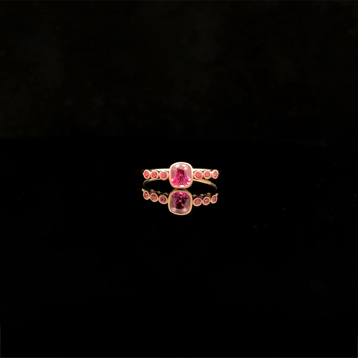 Jedi Spinel 14K Yellow Gold Ring