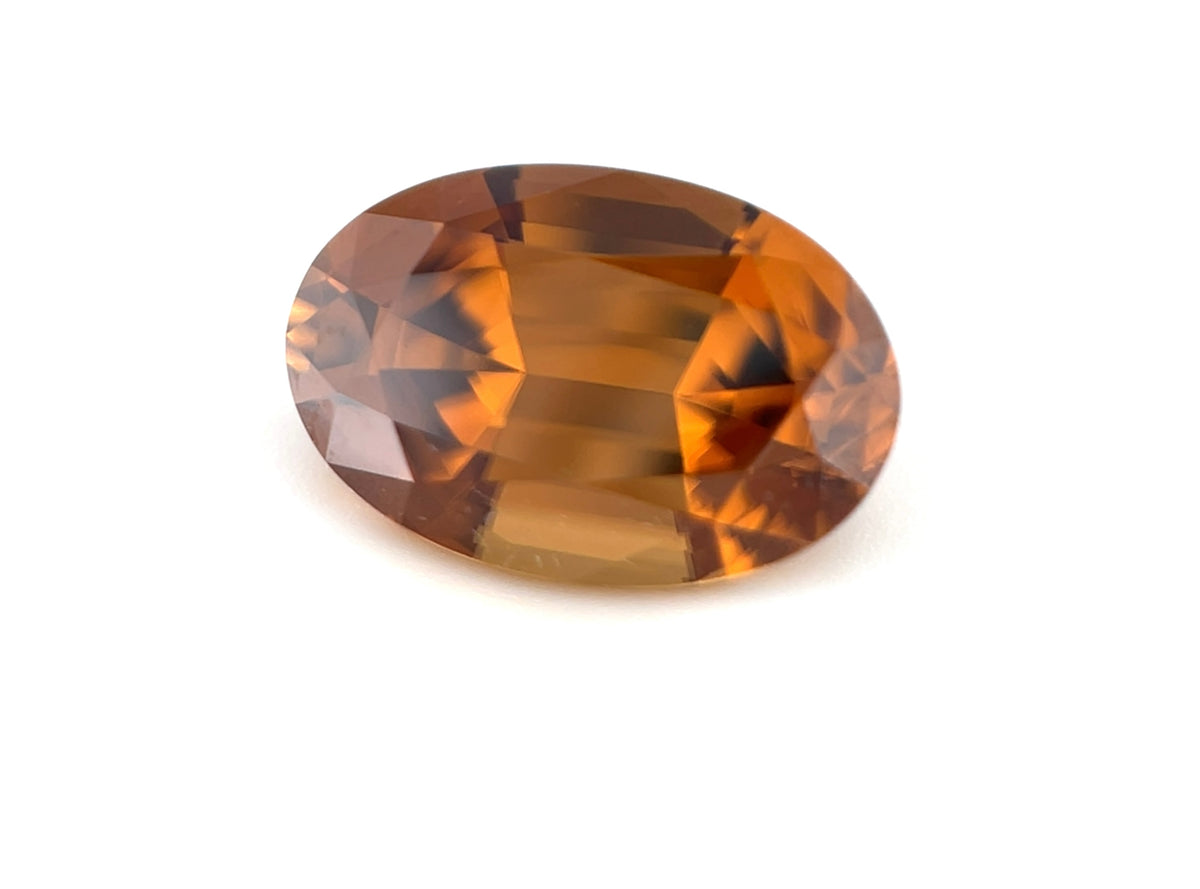 Orange  Zircon - Tanzania