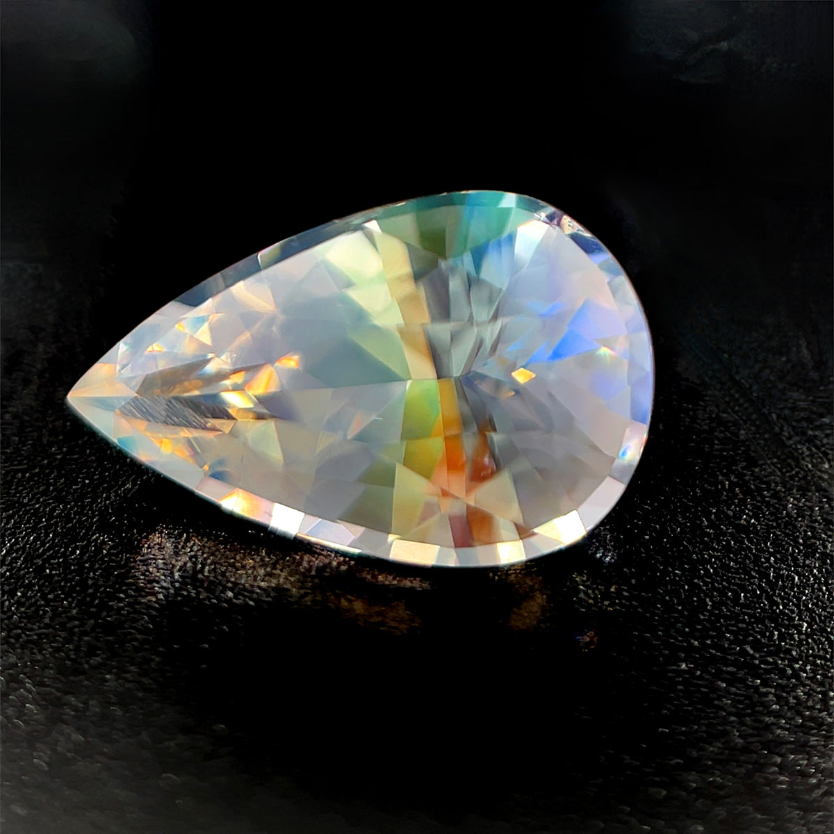 Faceted Rainbow Moonstone - Madagascar