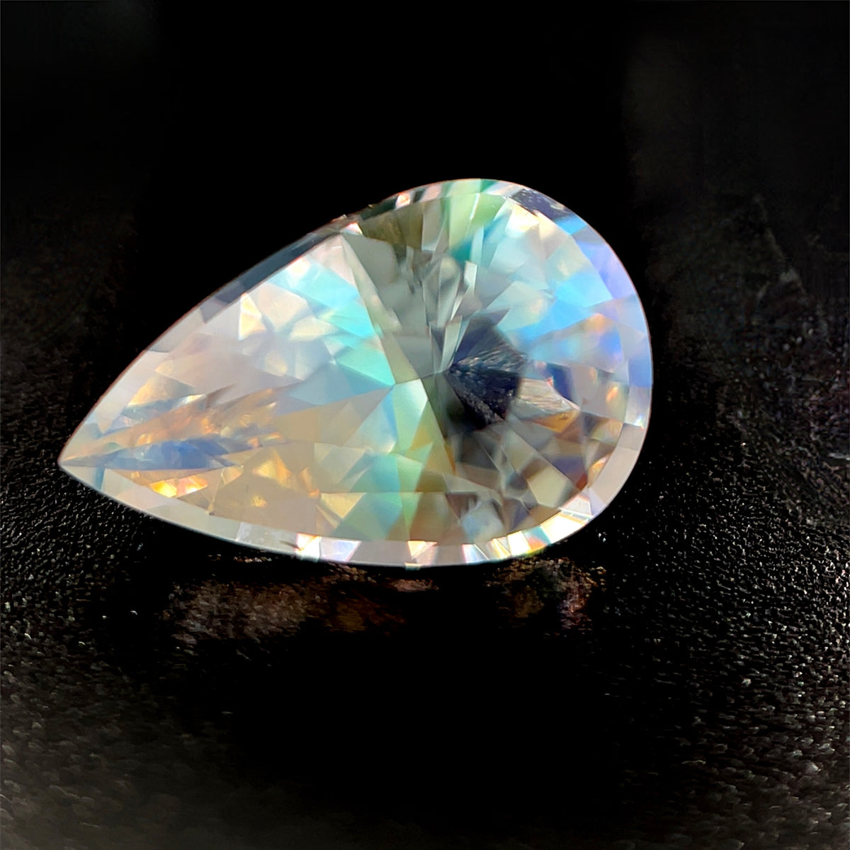 Faceted Rainbow Moonstone - Madagascar