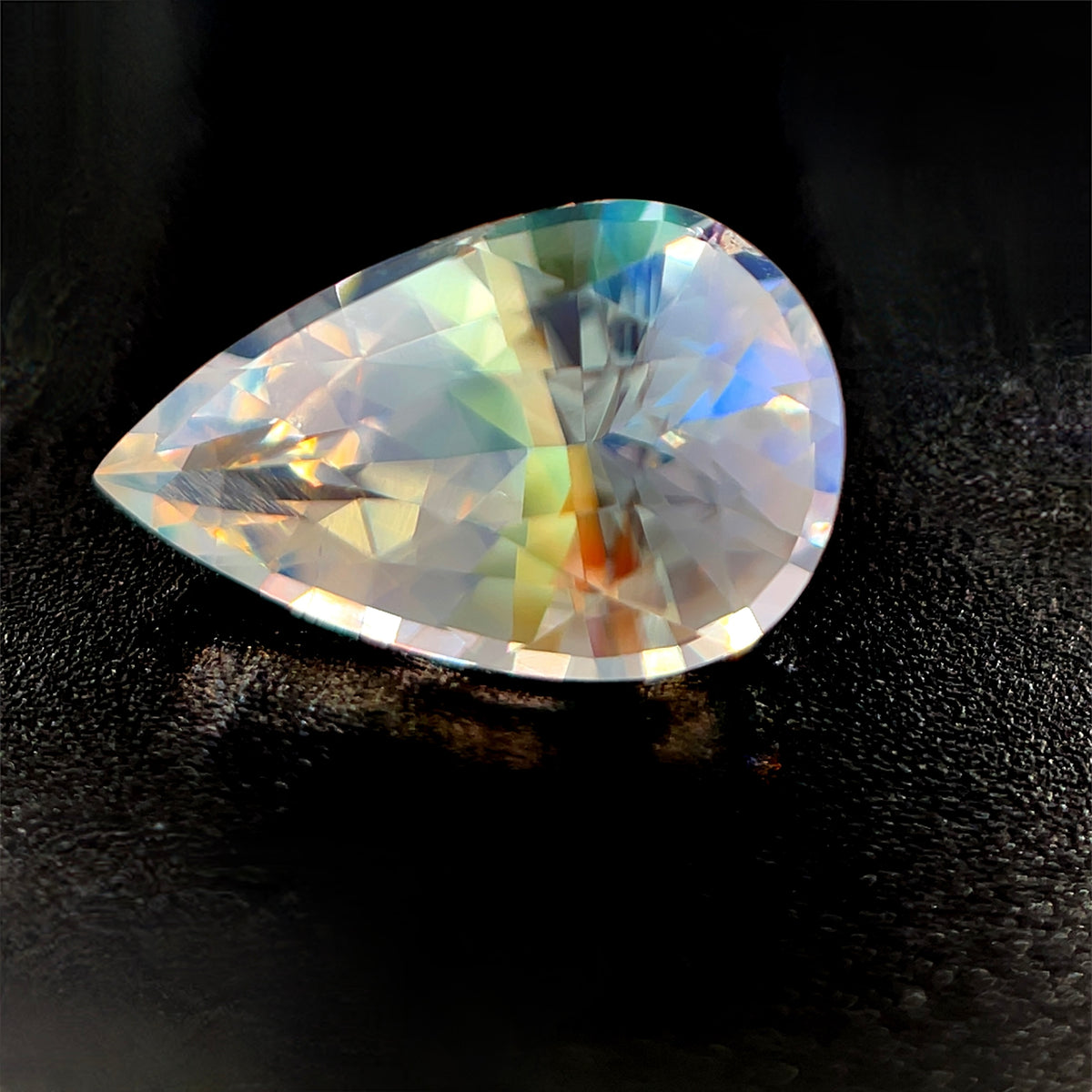 Faceted Rainbow Moonstone - Madagascar
