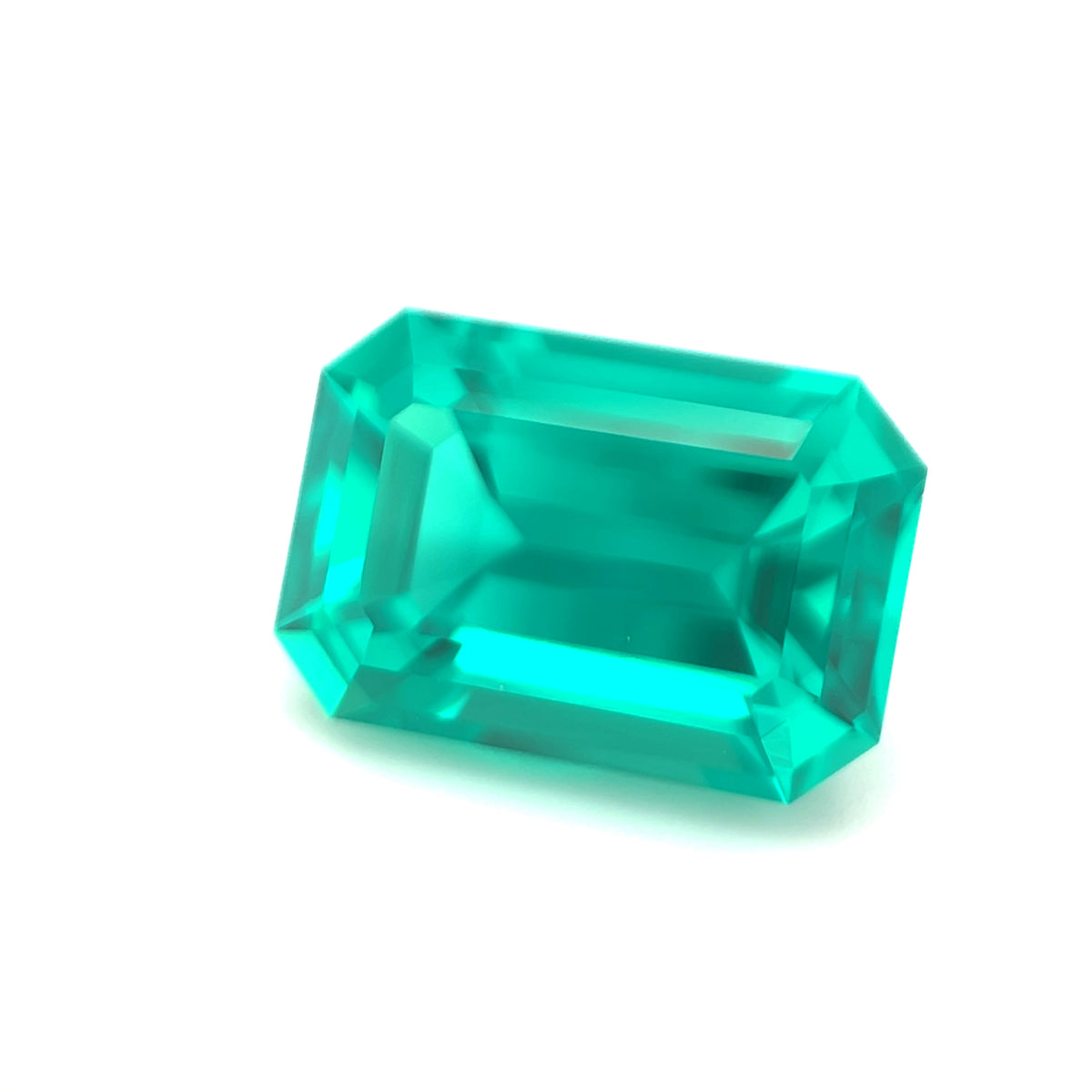 Synthetic Colombian Emerald (H.T.E.)