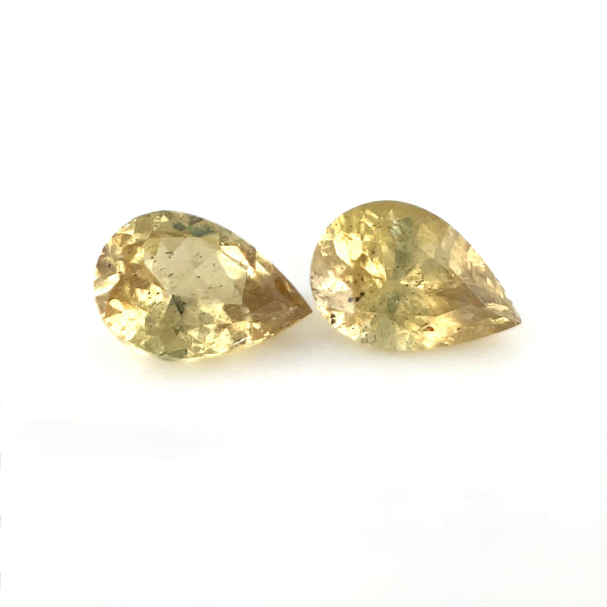 Yellow Sapphire Pair - Tanzania