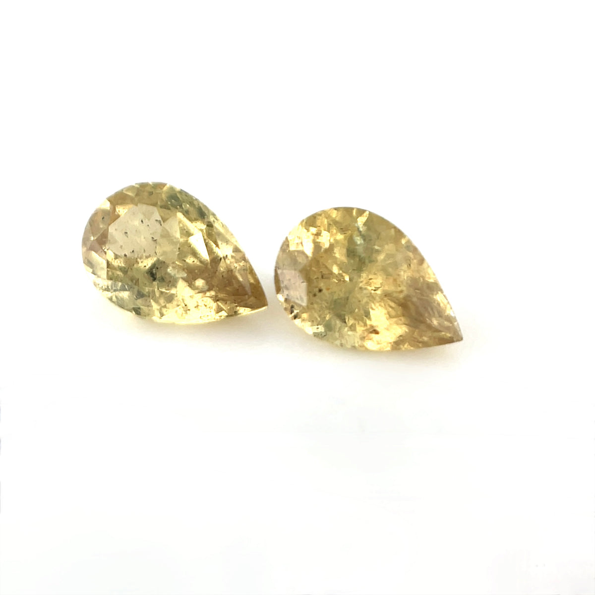 Yellow Sapphire Pair - Tanzania