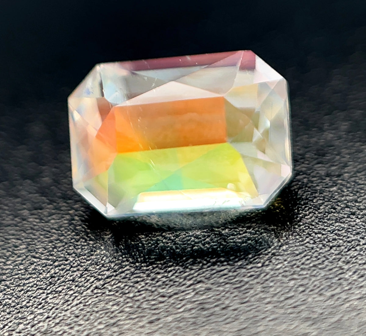 Faceted Rainbow Moonstone - Madagascar