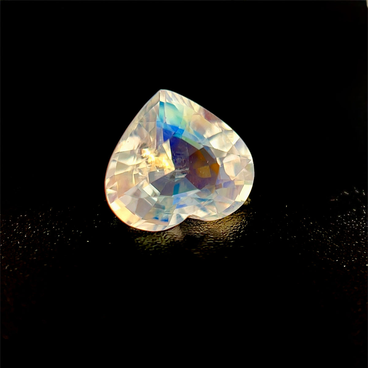 Faceted Rainbow Moonstone - Madagascar