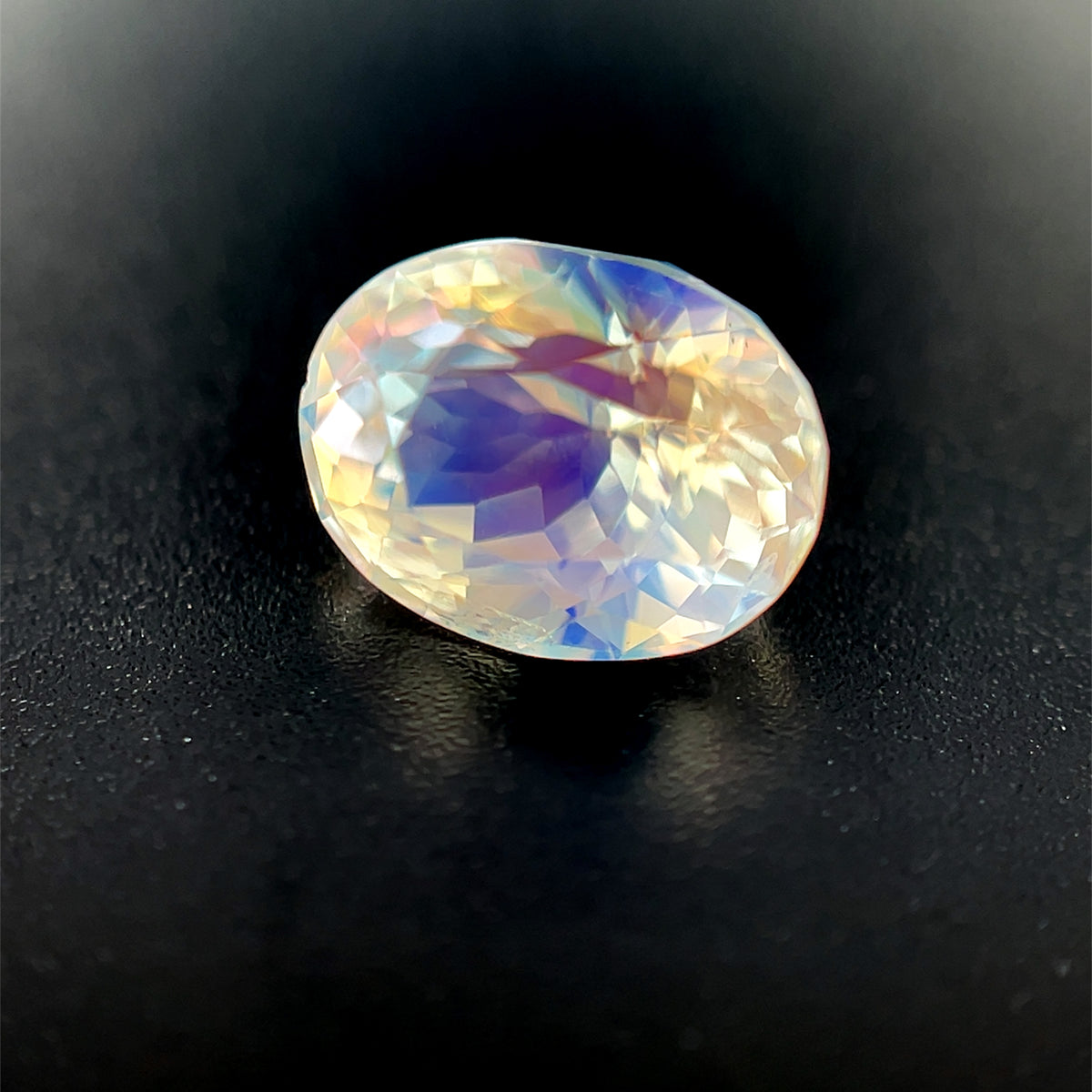 Faceted Rainbow Moonstone - Madagascar