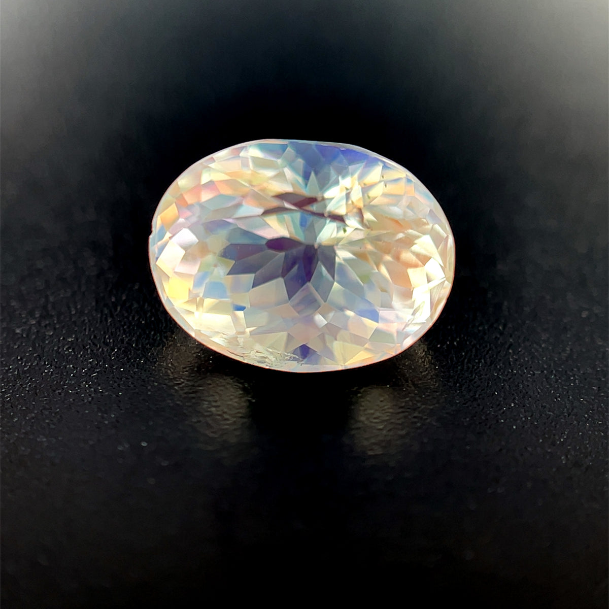 Faceted Rainbow Moonstone - Madagascar