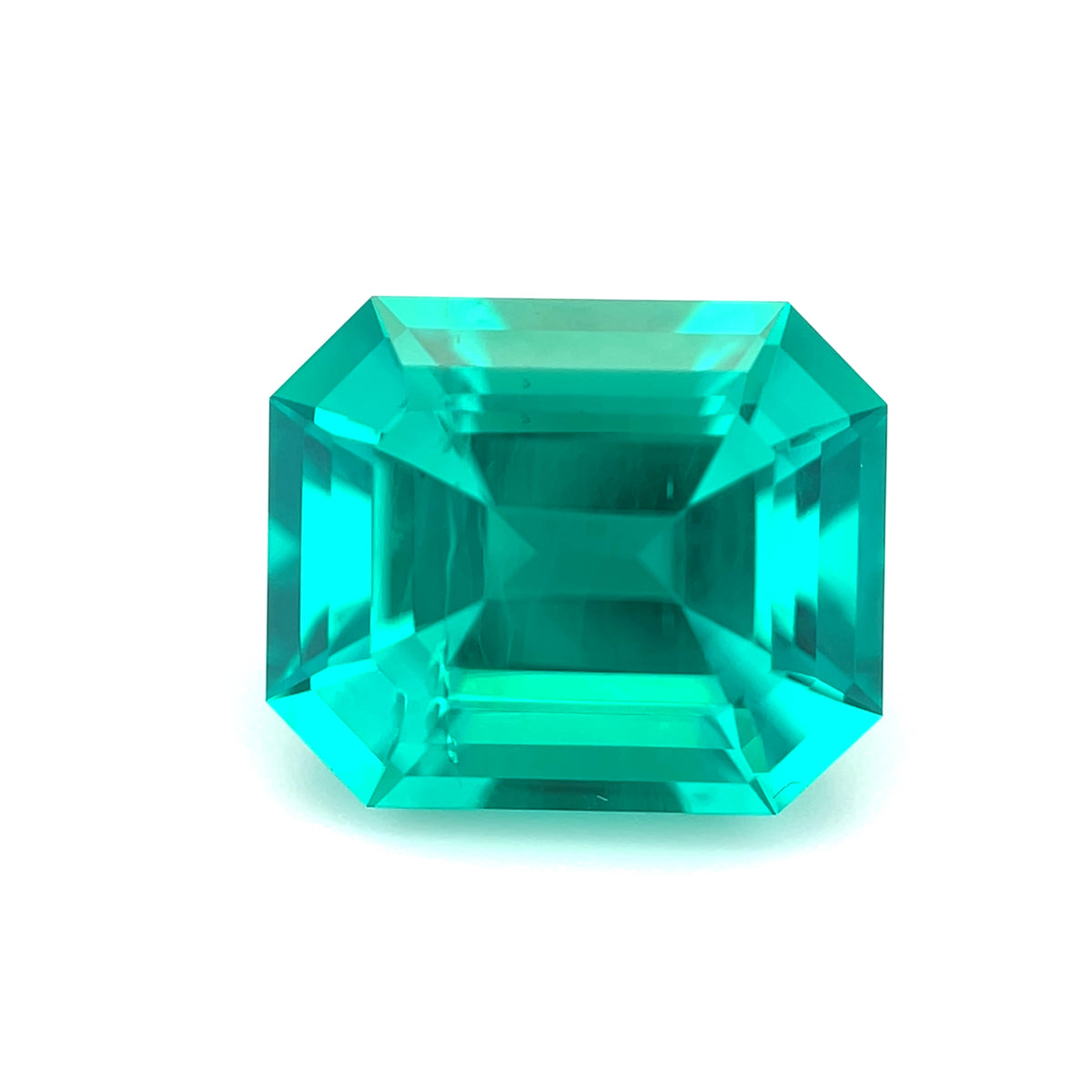 Synthetic Colombian Emerald (H.T.E.)
