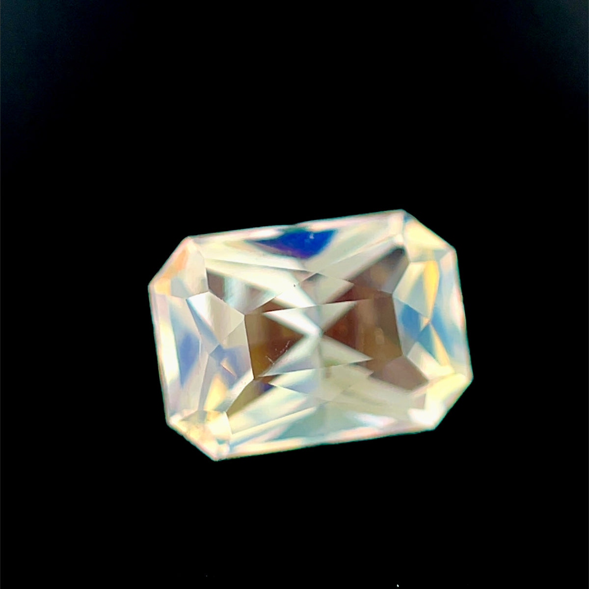 Faceted Rainbow Moonstone - Madagascar