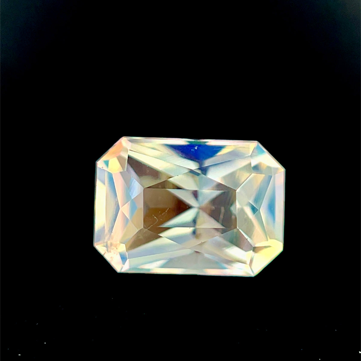 Faceted Rainbow Moonstone - Madagascar