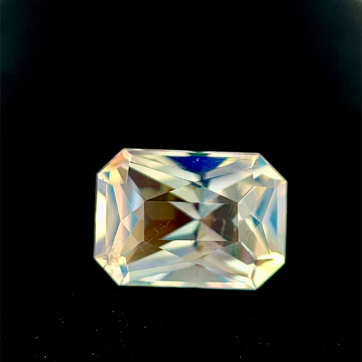 Faceted Rainbow Moonstone - Madagascar