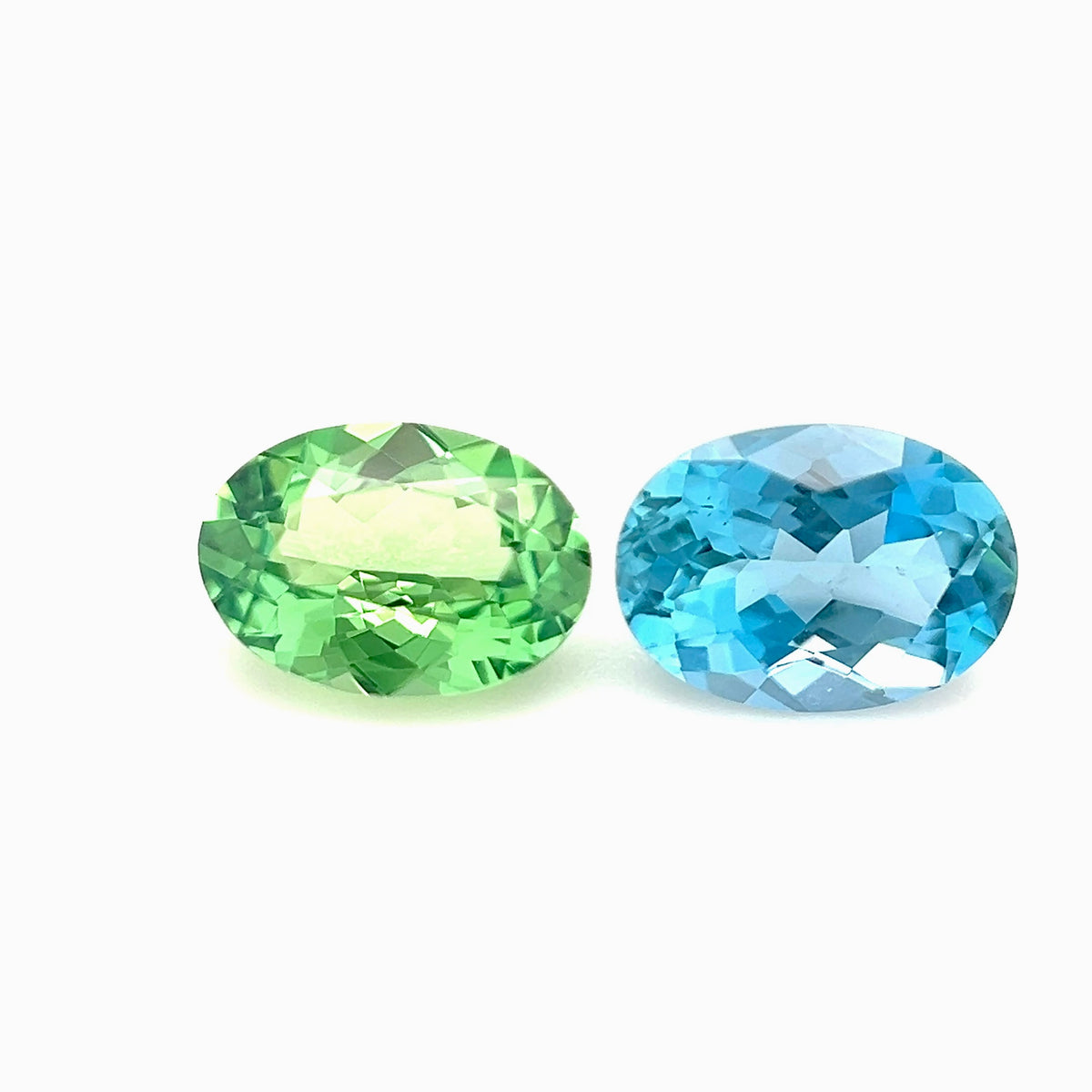 Aquamarine & Tsavorite