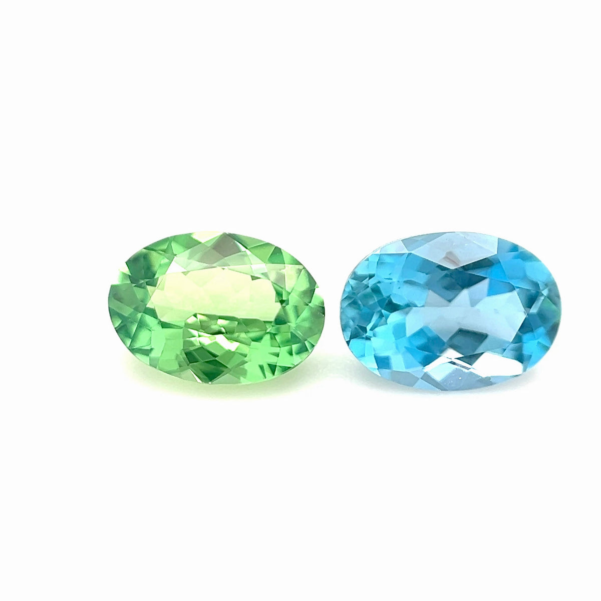Aquamarine & Tsavorite