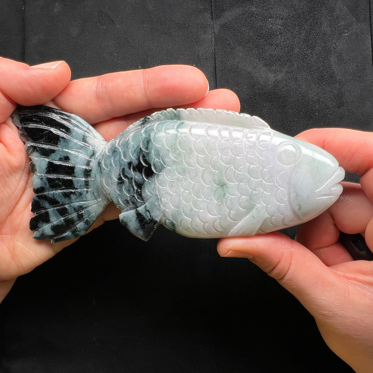 Jadeite Jade Fish Carving