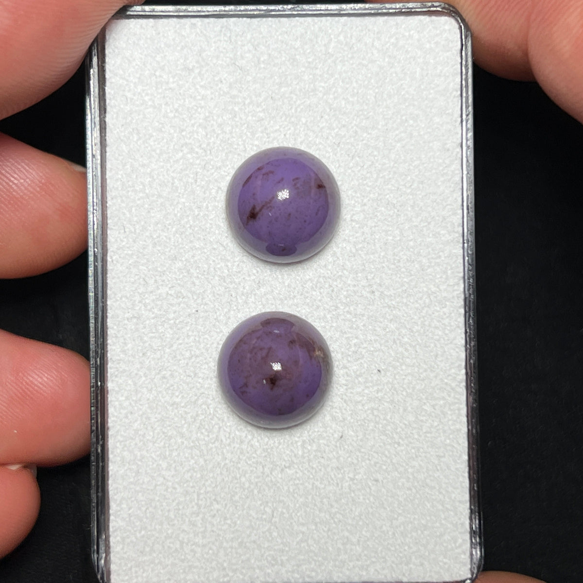 Turkish Purple Jadeite Jade Cabochons