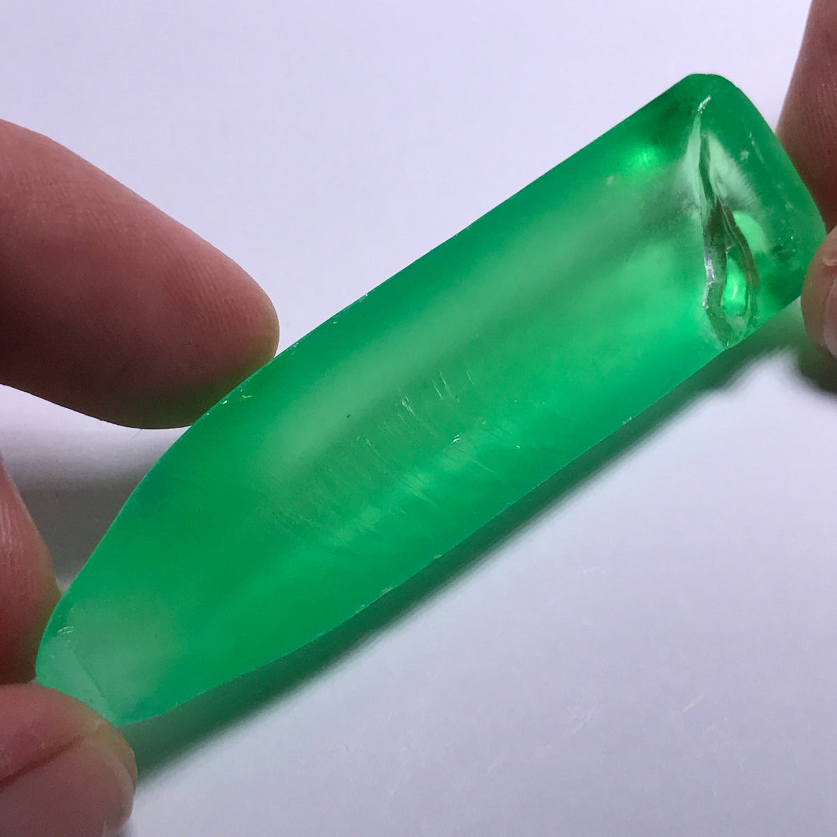 Keylime Green Synthetic Corundum
